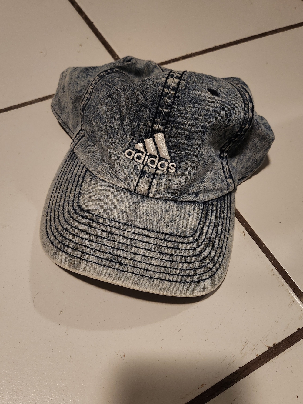 adidas Washed Light Blue Baseball Cap